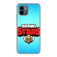 Силиконовый Чехол на Xiaomi Redmi A1 с картинкой Brawl Stars – Бравл Старс