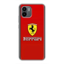 Силіконовий бампер з картинкою машини на Xiaomi Redmi A1 – Ferrari Logo