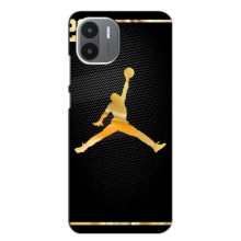 Силиконовый Чехол Nike Air Jordan на Редми А1 (Джордан 23)