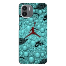 Силиконовый Чехол Nike Air Jordan на Редми А1 (Джордан Найк)