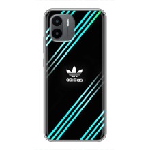 Чохли Адидас для Xiaomi Redmi A2 (AlphaPrint) (Адідас з полосами)