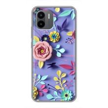 Чохли з квітами для Xiaomi Redmi A2 (VPrint) (Дизайн квітів)