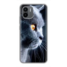 Чохли з Котиками для Xiaomi Redmi A2 (VPrint) (Сірий Кіт)