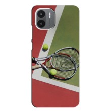 Чехлы с принтом Спортивная тематика для Xiaomi Redmi A2 – Ракетки теннис