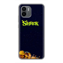 Чехол с мультфильмом Шрек на Xiaomi Redmi A2 – Шрек лого