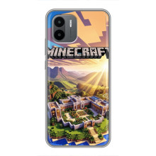 Чохол з картинками Майнкрафт для Ксіаомі Редмі А2 – Minecraft