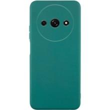 Силиконовый чехол Candy Full Camera для Xiaomi Redmi A3 – Зеленый