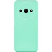 Силиконовый чехол Candy Full Camera для Xiaomi Redmi A3 – Зеленый