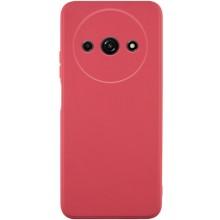 Силиконовый чехол Candy Full Camera для Xiaomi Redmi A3 – Красный