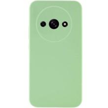 Чехол Silicone Cover Lakshmi Full Camera (AAA) для Xiaomi Redmi A3 – Мятный