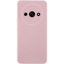 Чехол Silicone Cover Lakshmi Full Camera (AAA) для Xiaomi Redmi A3 – Розовый