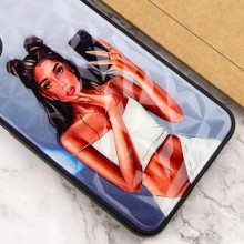 TPU+PC чохол Prisma Ladies для Xiaomi Redmi A3 – Black in White