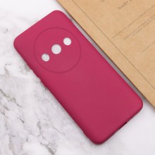 Чехол Silicone Cover Lakshmi Full Camera (A) для Xiaomi Redmi A3 – Бордовый