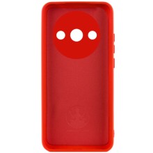 Чехол Silicone Cover Lakshmi Full Camera (A) для Xiaomi Redmi A3 – Красный