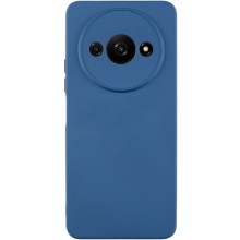 Чехол Silicone Cover Lakshmi Full Camera (A) для Xiaomi Redmi A3 – Синий