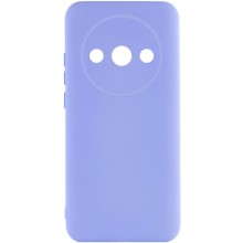 Чехол Silicone Cover Lakshmi Full Camera (A) для Xiaomi Redmi A3 – Сиреневый