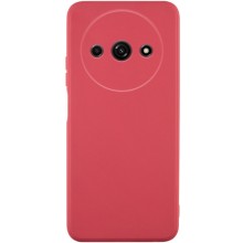 Силиконовый чехол Candy Full Camera для Xiaomi Redmi A3 (Красный)