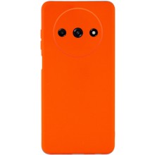 Силиконовый чехол Candy Full Camera для Xiaomi Redmi A3 (Оранжевый)