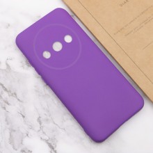 Чохол Silicone Cover Lakshmi Full Camera (AA) для Xiaomi Redmi A3 – Фіолетовий