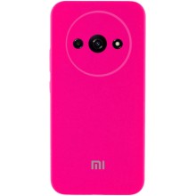 Чехол Silicone Cover Lakshmi Full Camera (AAA) with Logo для Xiaomi Redmi A3 – Розовый