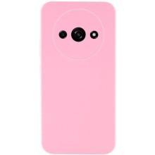 Чехол Silicone Cover Lakshmi Full Camera (AAA) для Xiaomi Redmi A3 – Розовый