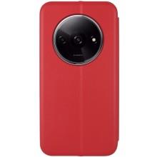 Кожаный чехол-книжка Classy для Xiaomi Redmi A3 – Красный