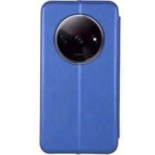 Кожаный чехол-книжка Classy для Xiaomi Redmi A3 – Синий