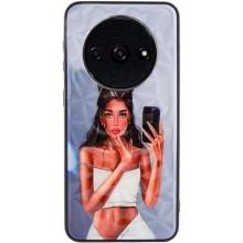 TPU+PC чехол Prisma Ladies для Xiaomi Redmi A3 – Black in White