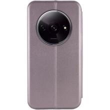 Кожаный чехол-книжка Classy для Xiaomi Redmi A3 – Серый