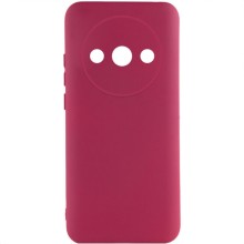 Чехол Silicone Cover Lakshmi Full Camera (A) для Xiaomi Redmi A3 – Бордовый