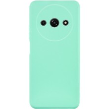 Силиконовый чехол Candy Full Camera для Xiaomi Redmi A3 – Зеленый