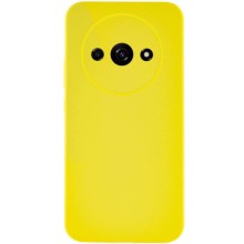 Чохол Silicone Cover Lakshmi Full Camera (AAA) для Xiaomi Redmi A3 – Жовтий