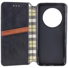 Шкіряний чохол-книжка GETMAN Cubic (PU) для Xiaomi Redmi A3 – Чорний