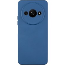 Чохол TPU GETMAN Liquid Silk Full Camera для Xiaomi Redmi A3 – Синій