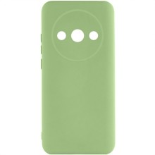 Чохол TPU GETMAN Liquid Silk Full Camera для Xiaomi Redmi A3 – Зелений