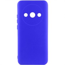 Чохол TPU GETMAN Liquid Silk Full Camera для Xiaomi Redmi A3 – Синій
