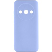 Чохол TPU GETMAN Liquid Silk Full Camera для Xiaomi Redmi A3 – Бузковий
