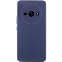 Чохол Silicone Cover Lakshmi Full Camera (AAA) для Xiaomi Redmi A3 – Темно-синій