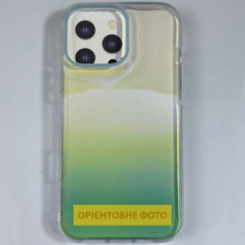 Чехол TPU+PC Glassbend для Xiaomi Redmi A3 / Poco C61 – Зеленый