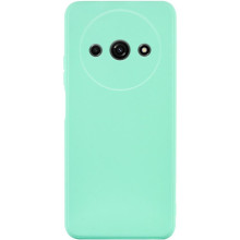 Силиконовый чехол Candy Full Camera для Xiaomi Redmi A3 – Зеленый