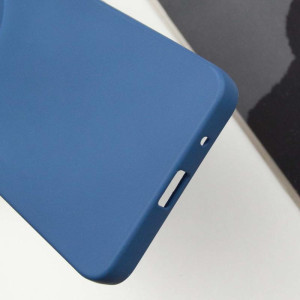 Чохол TPU GETMAN Liquid Silk Full Camera для Xiaomi Redmi A3 – Синій