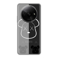 Чехлы для Xiaomi Redmi A3 - Bearbrick Louis Vuitton (PREMIUMPrint) (БеарБрик глаза)