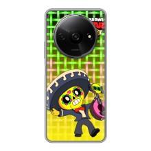 Чехлы Brawl Stars для Xiaomi Redmi A3 (AlphaPrint) – Поко в самбреро
