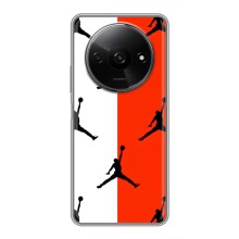 Чехлы для Xiaomi Redmi A3 - с картинкой JORDAN (AlphaPrint) (Лого Джордан)
