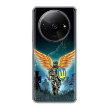 Чехлы с картинкой ЗСУ для Xiaomi Redmi A3 (AlphaPrint) (Солдат ЗСУ)