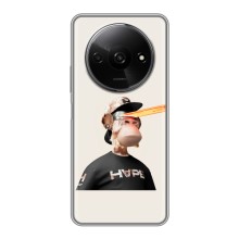 Чехлы с Обезьянами NFT для Xiaomi Redmi A3 (AlphaPrint) (обезьяна NFT в очках)