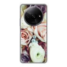 Чехлы с принтом Розочки для Xiaomi Redmi A3 – Букет РОЗ