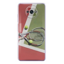 Чохли з прінтом Спортивна тематика для Xiaomi Redmi A3 – Ракетки теніс
