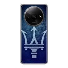 Чехлы с тематикой "Крутые машины" на Xiaomi Redmi A3 – Лого Maserati