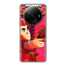 Чехол для Xiaomi Redmi A3 Бравл Старс (VPrint) – Дуелянт Кольт